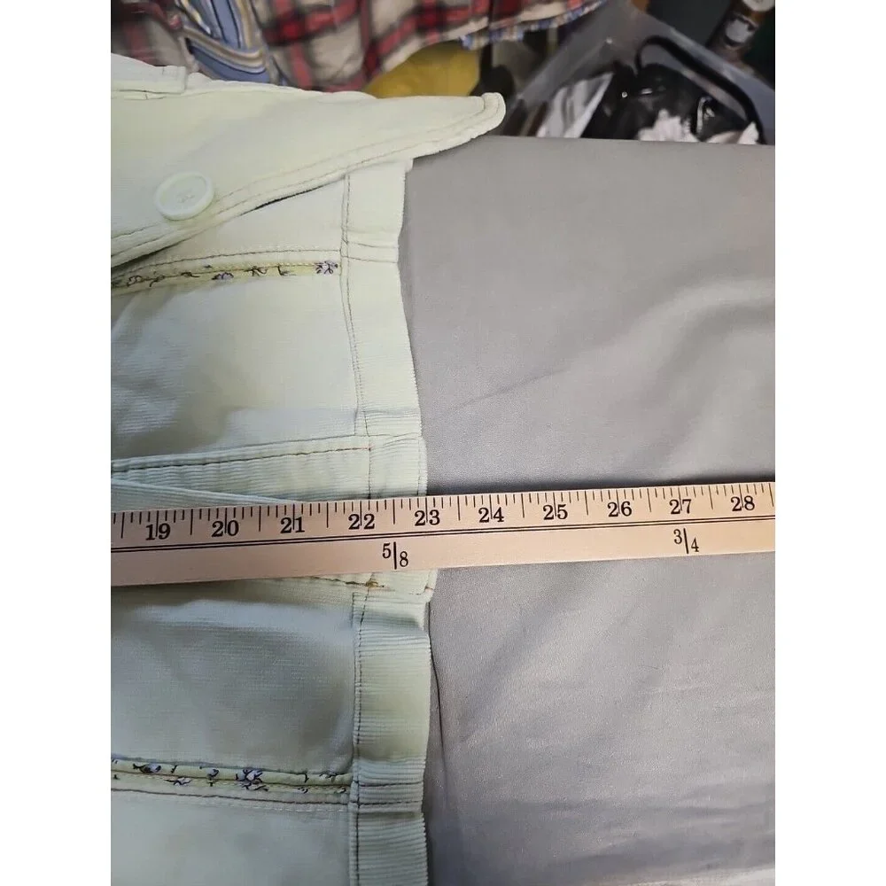 Women's GAP Velvet‎ Corduroy Jacket/Blazer/Coat Size S Cotton Mint Green 6